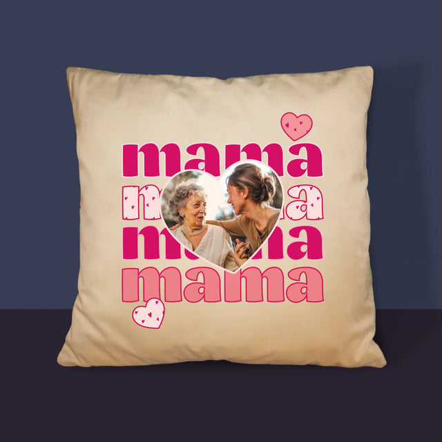 Fotografia A Podpis: Slová Mama - Vankúš
