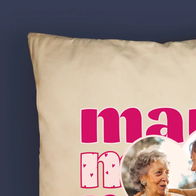 Fotografia A Podpis: Slová Mama - Vankúš