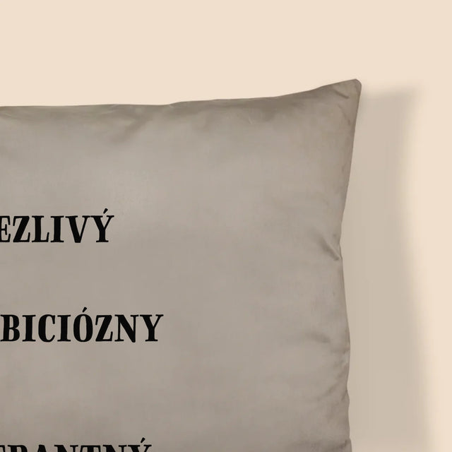 Slovo Z Fotografií: Prečo Ľúbim Ocka - Vankúš