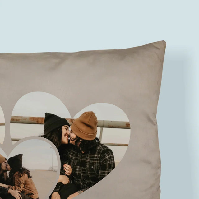 Fotokoláž: Spotify Srdcia - Vankúš