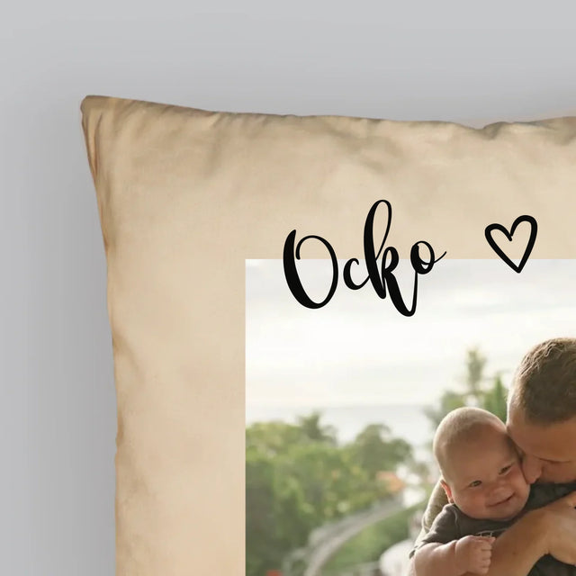 Fotografia A Podpis: Prvý Deň Ocka - Vankúš