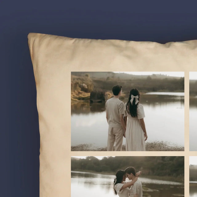 Fotokoláž: Spotify 4 Fotografia - Vankúš