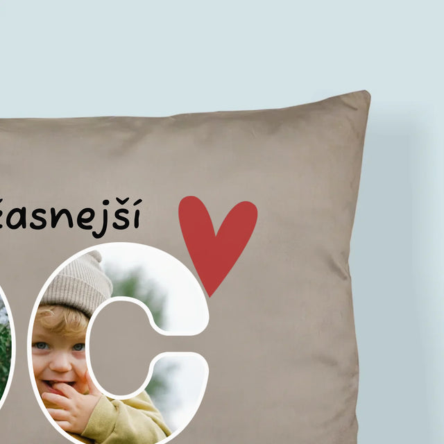 Slovo Z Fotografií: Najúžasnejší Ocko - Vankúš