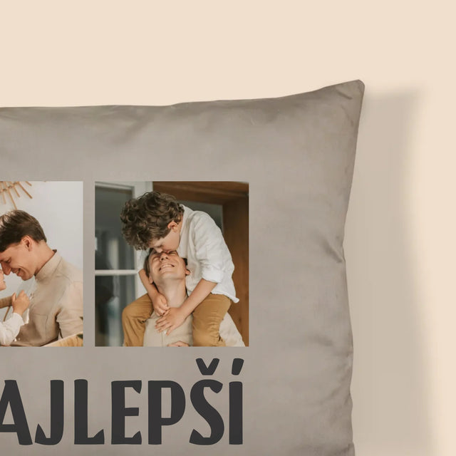 Fotokoláž: Najlepší Ocko Na Celom Svete - Vankúš