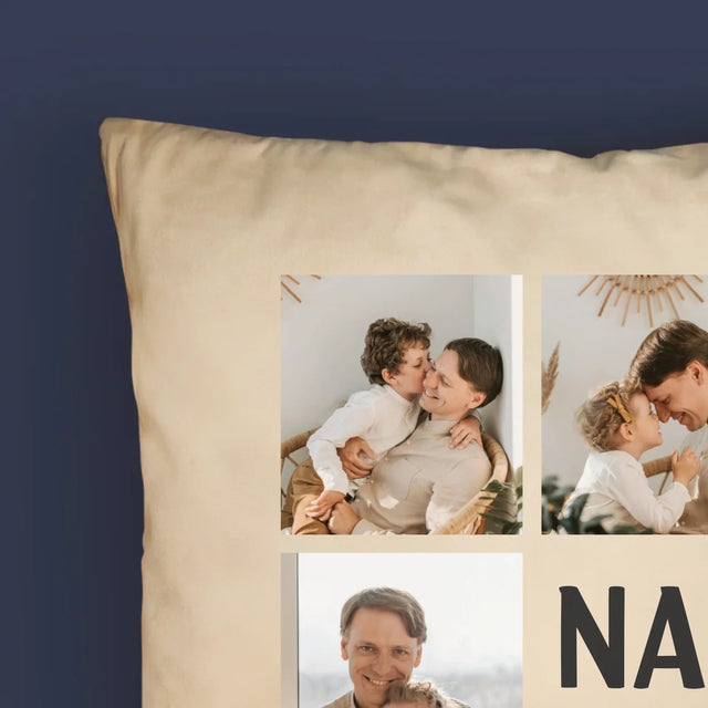 Fotokoláž: Najlepší Ocko Na Celom Svete - Vankúš