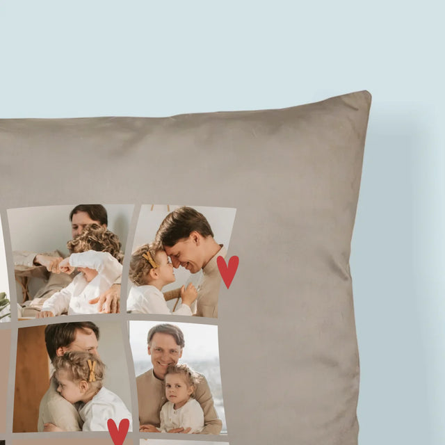 Fotokoláž: Najlepší Tato Dlaždice - Vankúš