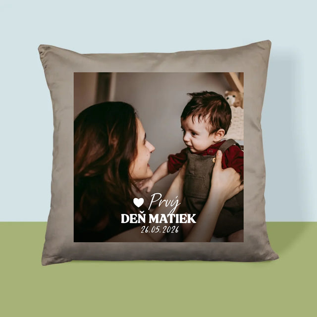 Fotografia A Podpis: Prvý Deň Matiek Srdce - Vankúš