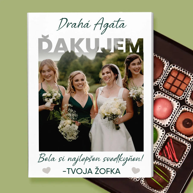 Fotografia A Podpis: Bola Si Najlepšou Svedkyňou - Pralinky
