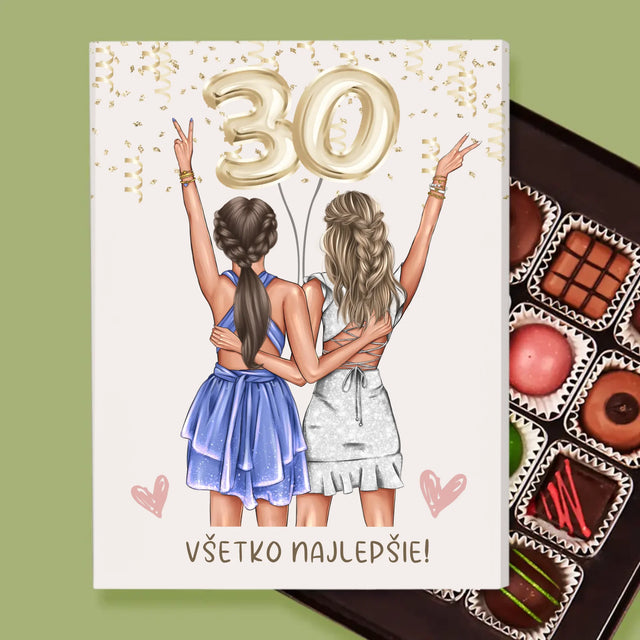 Tvorenie Postavy: Kamarátky Tridsiatka - Pralinky