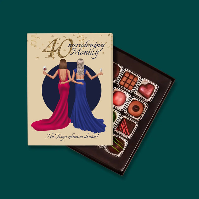 Tvorenie Postavy: 40. Narodeniny Kamarátky - Pralinky