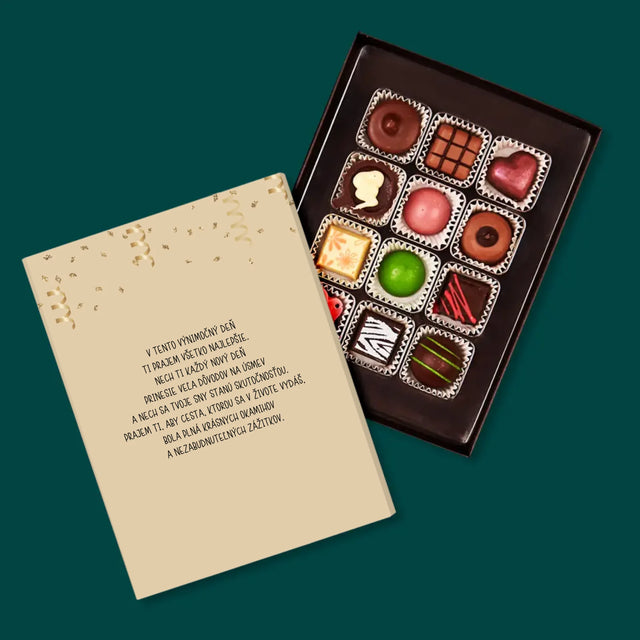 Tvorenie Postavy: 40. Narodeniny Kamarátky - Pralinky