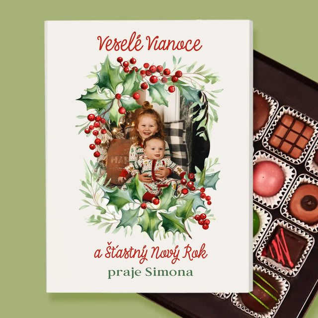 Fotografia A Podpis: Vianočná Výzdoba - Pralinky