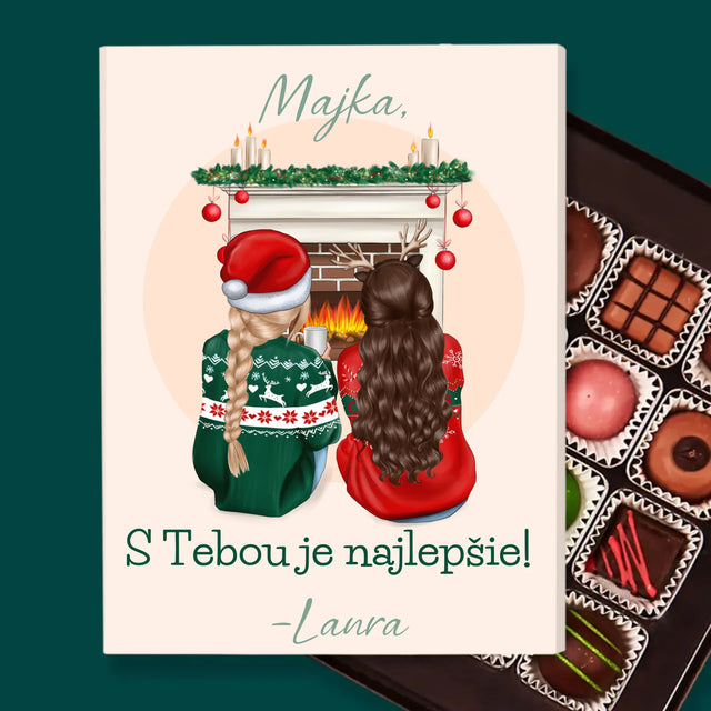 Tvorenie Postavy: Najlepšie Kamarátky Na Vianoce - Pralinky