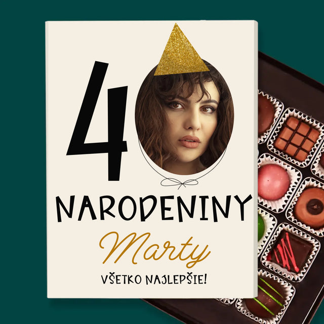 Fotografia A Podpis: 40. Narodeniny Čiapka - Pralinky