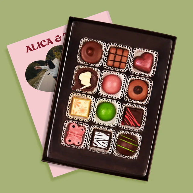 Fotokoláž: Láska Na Dvoch Kolesách - Pralinky