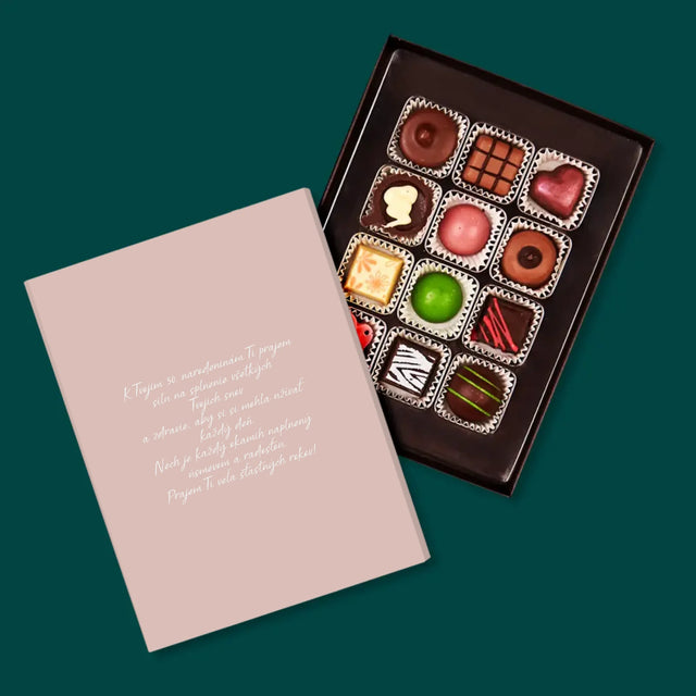 Fotokoláž: 50 Poháriky - Pralinky