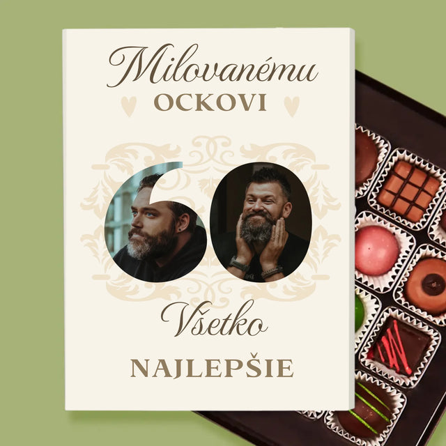 Slovo Z Fotografií: Milovanému Ockovi K 60. Narodeninám - Pralinky