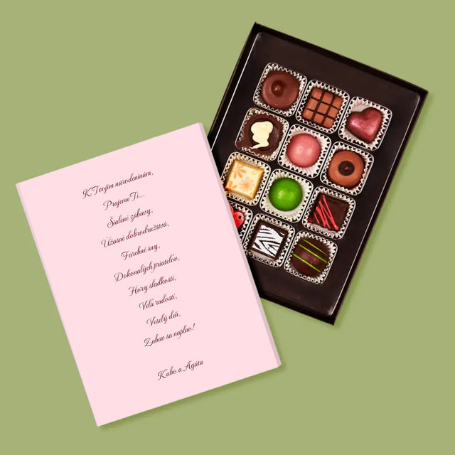Fotokoláž: Best 70 - Pralinky