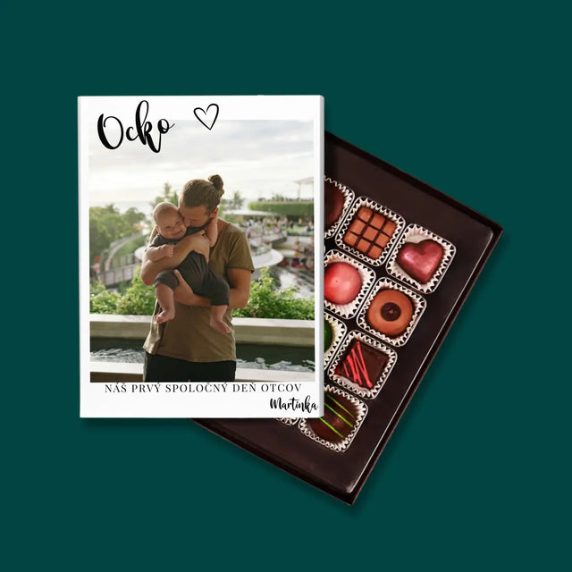 Fotografia A Podpis: Prvý Deň Ocka - Pralinky