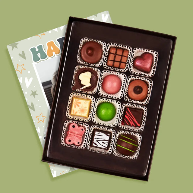 Fotografia A Podpis: Happy Birthday - Pralinky
