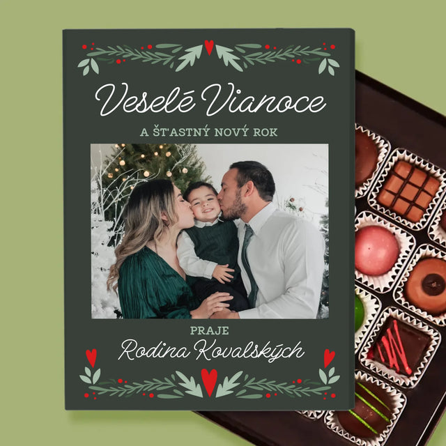 Fotografia A Podpis: Veselé Vianoce Elegant - Pralinky