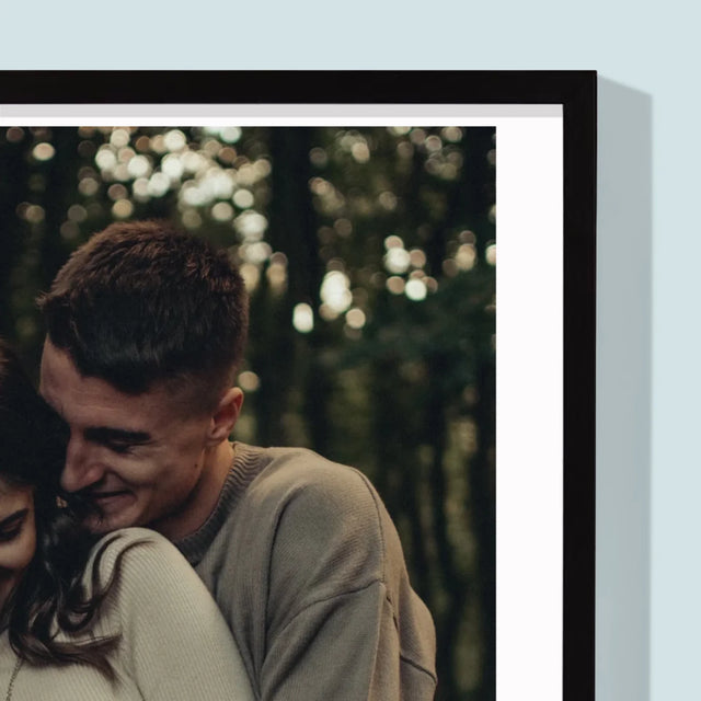 Fotografia A Podpis: Spotify S Qr Kódom - Zarámováná Tlač 30X40 (Vertikálne)