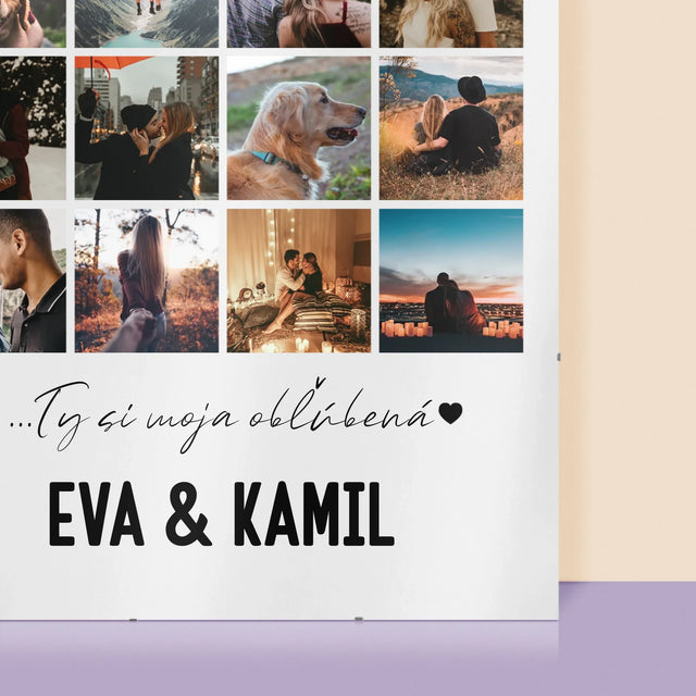 Fotokoláž: Zo Všetkých Ľudí Na Svete - Plagát