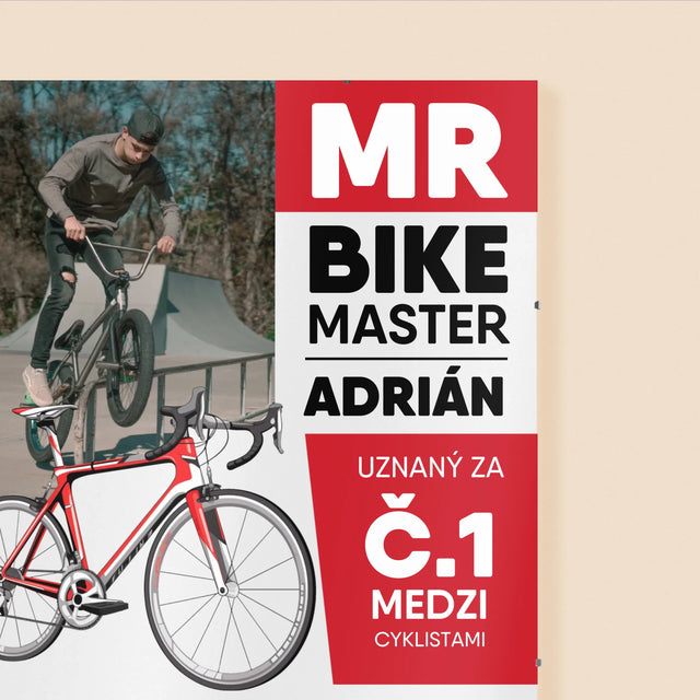 Obálka Časopisu: Mr Bike Master - Plagát