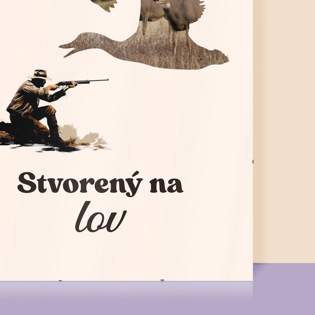 Tvar Z Fotografií: Stvorený Na Lov - Plagát