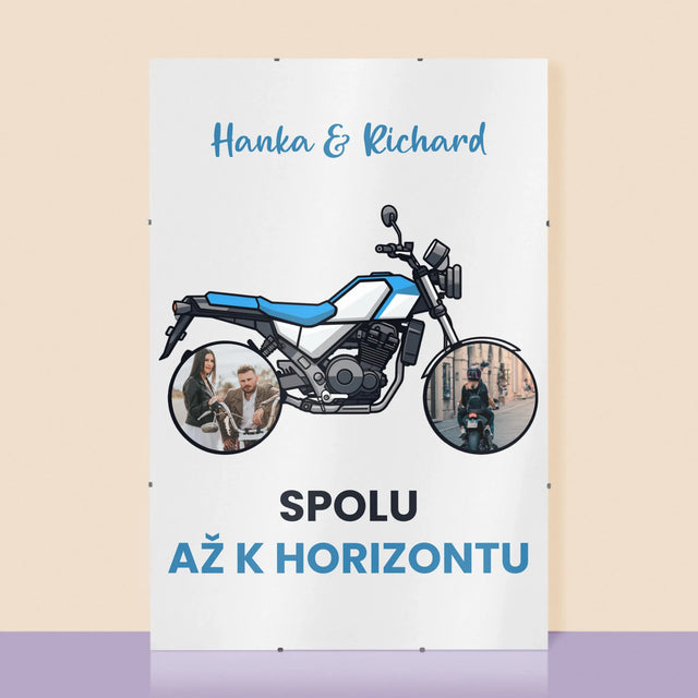 Fotokoláž: Spolu Až K Horizontu - Plagát