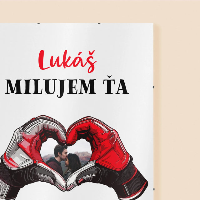 Fotografia A Podpis: Milujem Ťa Na Plné Obrátky - Plagát