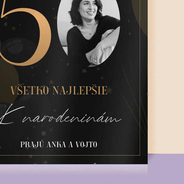 Fotografia A Podpis: Oslňujúca 50 - Plagát
