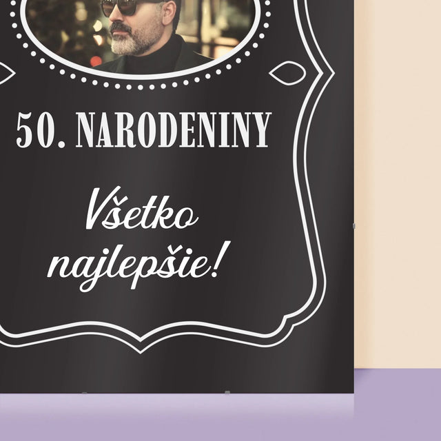 Fotografia A Podpis: 50. Narodeniny Všetko Najlepšie - Plagát