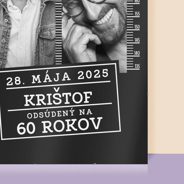 Fotokoláž: Odsúdený Na 60 Rokov - Plagát
