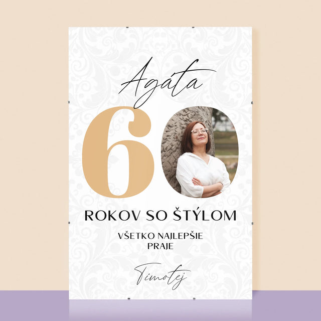 Fotografia A Podpis: 60 Rokov So Štýlom - Plagát