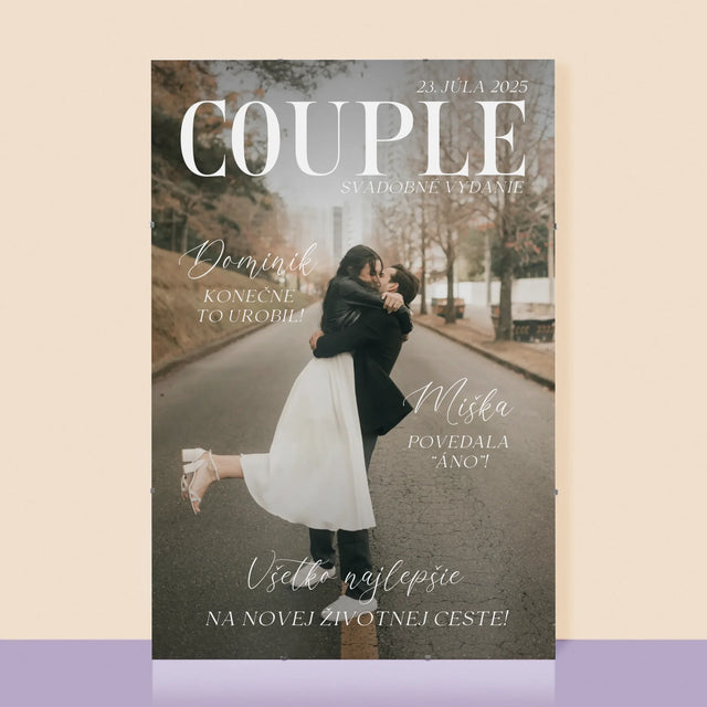 Obálka Časopisu: Couple - Plagát