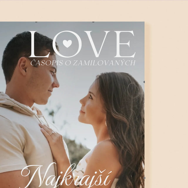 Obálka Časopisu: Love Pre Zamilovaných - Plagát