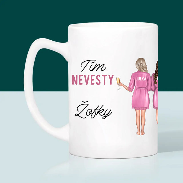 Tvorenie Postavy: Tím Nevesty Žofky - Hrnček