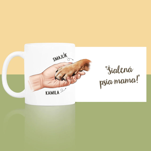Tvorenie Postavy: Psia Mama - Hrnček