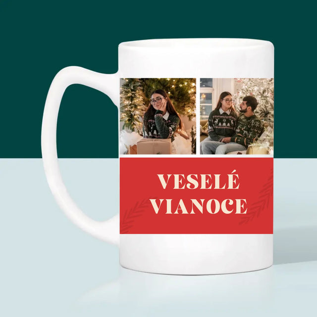 Fotokoláž: Vianočné Fotografie - Hrnček