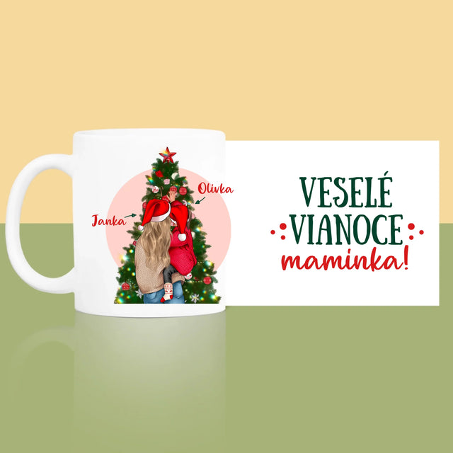 Tvorenie Postavy: Veselé Vianoce Maminka - Hrnček
