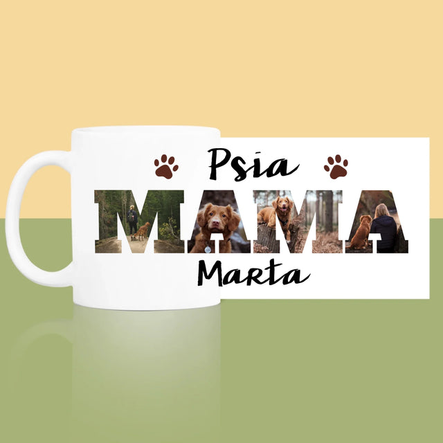 Slovo Z Fotografií: Psia Mama Z Fotografií - Hrnček
