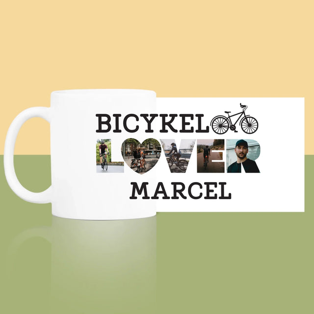 Slovo Z Fotografií: Bicykel Lover - Hrnček