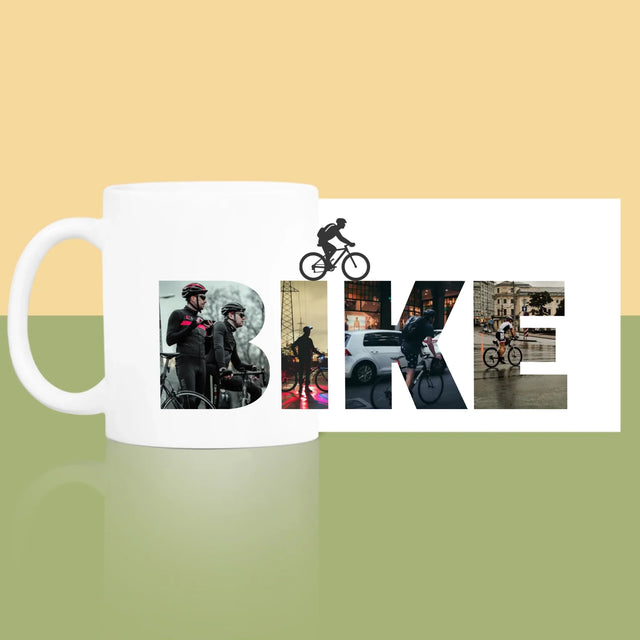 Slovo Z Fotografií: Bike - Hrnček
