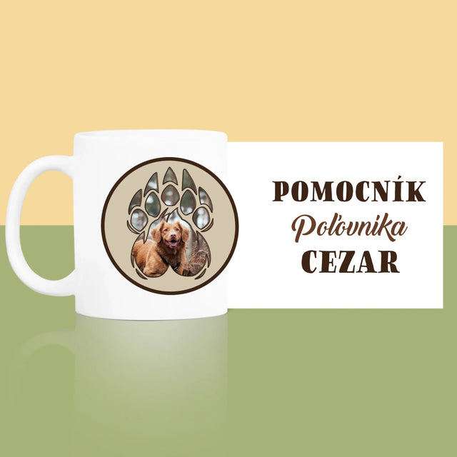 Tvar Z Fotografií: Pomocník Poľovníka - Hrnček