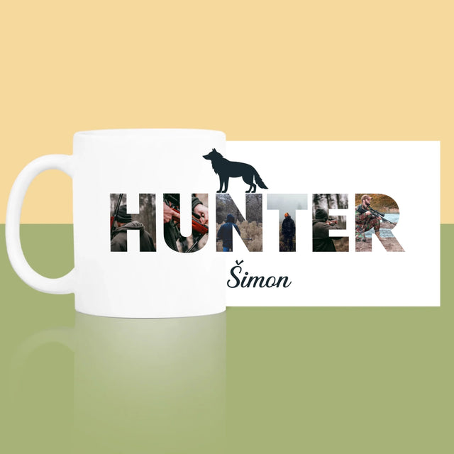 Slovo Z Fotografií: Hunter - Hrnček
