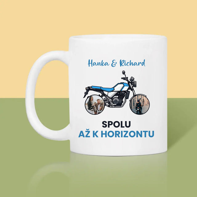 Fotokoláž: Spolu Až K Horizontu - Hrnček