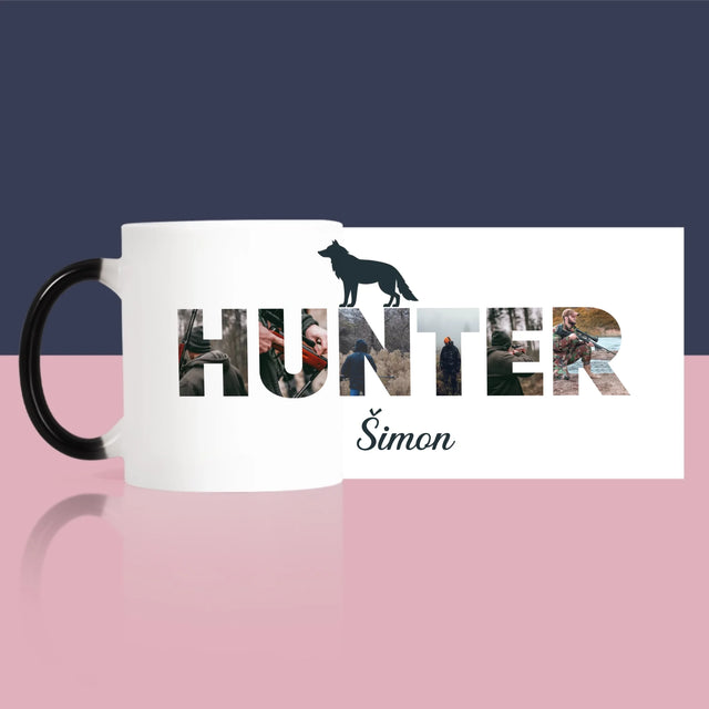 Slovo Z Fotografií: Hunter - Hrnček