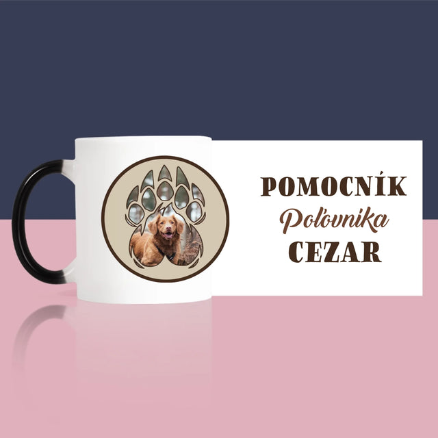 Tvar Z Fotografií: Pomocník Poľovníka - Hrnček