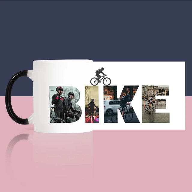 Slovo Z Fotografií: Bike - Hrnček